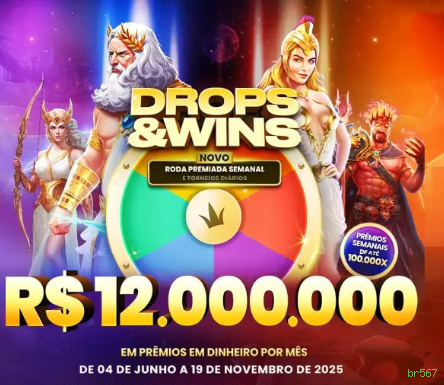 Slots online da br567 com jackpots progressivos